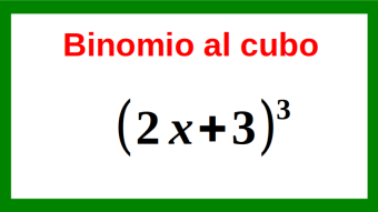 Binomio al cubo Ejemplo 3