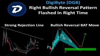 DigiByte (DGB) Right Bullish Reversal Pattern Flashed In Right Time