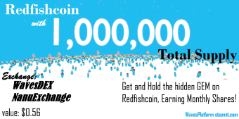 Redfishcoin, A good time to BUY