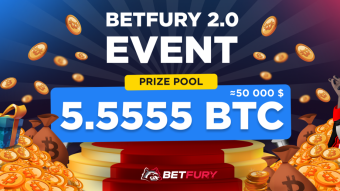 Betfury 2.0 + 0.02mBTC just for registering FREE