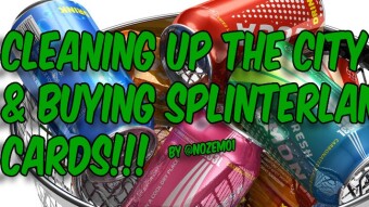 Cleaning up my City & Buying Splinterlands cards with the deposit $