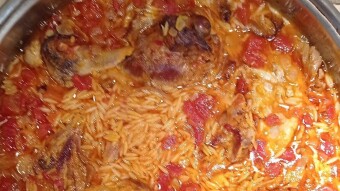 Foodbook #829 beef and orzo - Giouvetsi