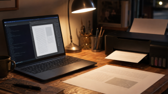 The Screenless Influencer: How I'm Building My Book with Linux, Scribus and $0.12 Tips