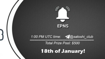 Join the AMA of Satoshi Club x EPNS. Rewards: 500 USDT, January 18th.