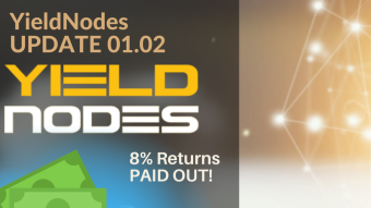 YieldNodes - January results: 8% return on my investment - What you need to know