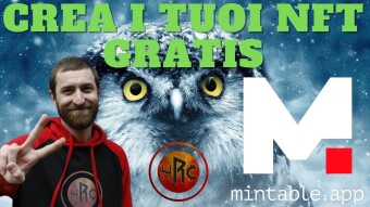 Crea NFT Gratis su Mintable.app