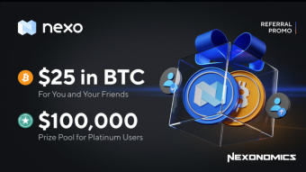 Free $25 in BTC for depositing $100 worth of crypto for a month? Yes!