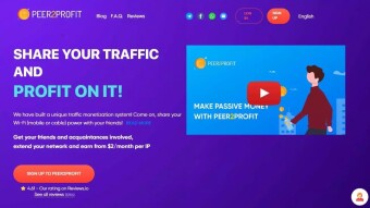 Peer2Profit: Easy legit online Money with  best bandwidth renting app!