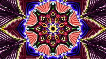 Colorful Mandela"nft art