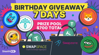 StealthEX Marks 7th Anniversary with $700 Week-Long Giveaway!