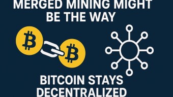 Merged mining might be the way Bitcoin stays decentralized