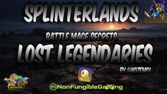 Splinterlands - Battle Mage Secrets: Lost Legendaries