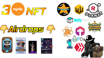 Rplanet, Rising Star, & NFT panda updated overview of new features + WAX NFT airdrop (2nd of 3)