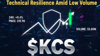 Kucoin's $KCS Holds the Line With Technical Resilience Amid Low Volume As Of 14 October 2025