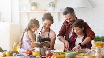 Kids in the kitchen , and our favourite recipe with my son