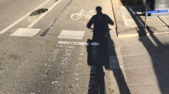 Shy bike ride and short market view
