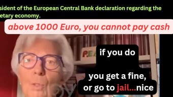 10.04.23 -  EU Central Bank President Christine Lagarde, makes plan for the CBDC TOTAL   control  in EUROPE! watch video