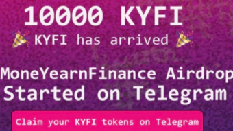 🚨MoneYearnFinance 0.1$KYFI (~$30) AIRDROP🚨