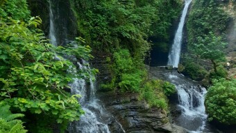 Wonderful Ride to Unimaginable Zomorrod Waterfalls, Guilan, Iran