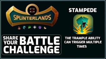Splinterlands | Stampede Battle Challenge