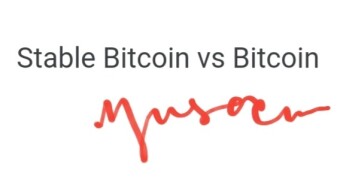 Stable Bitcoin rising above Bitcoin
