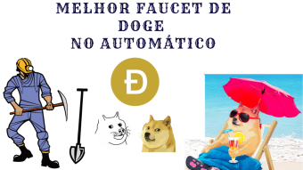 Melhor Faucet de Dogecoin no Automático - Metralhadora de Doge