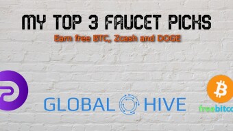My Top 3 Faucets - Earn BTC, Zcash and DOGE with a just few clicks