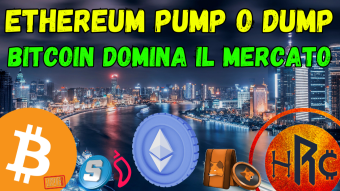 OGGI SI SCRIVE LA STORIA DI ETHEREUM | BITCOIN DOMINA IL MERCATO!!!