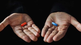 ONE SMALL STEP DOWN THE RABBIT HOLE , WHERE WILL IT END NO ONE KNOWS RED PILL BLUE PILL WHATS IT GONA BE