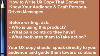 How to Write UX Copy That Drives Conversions, Sign-Ups & Lower Bounce Rates