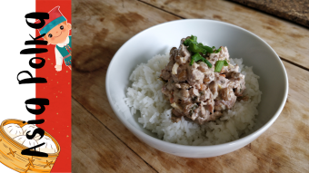 Natto Tuna Kimchi Rice Bowl