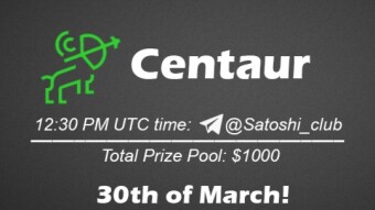 Join the AMA of Satoshi Club x Centaur. Rewards: 500 USDT, March 30th.