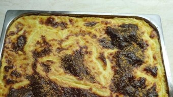 Foodbook #497 Greek traditional pastitsio