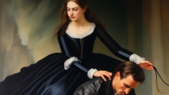 Aristotle and Phyllis. Women's power