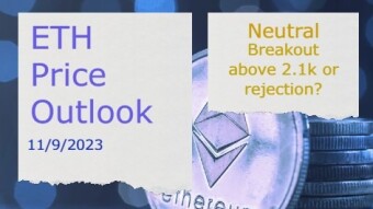ETH Price Outlook(11/9/2023) - Breakout above 2.1k or rejection?