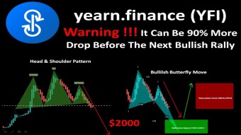 yearn.finance (YFI) Warning !!! It Can Be 90% More Drop Before The Next Bullish Rally