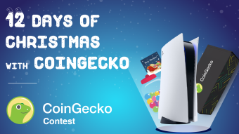 Coingecko Christmas giveaway! Get a chance to win a PS5, SWAG Packs, NFTs, or more Candy!