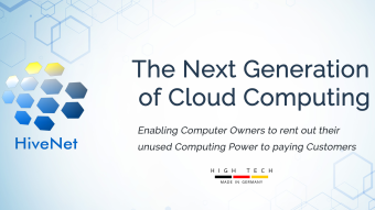 HiveNet- Cloud Computing