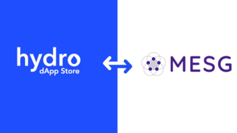 Project Hydro and MESG dApps Store 3rd Party Partner
