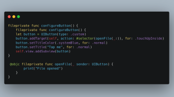 Replacing Selectors with Closures in UIButton