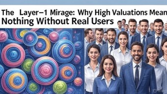 The Layer-1 Mirage: Why High Valuations Mean Nothing Without Real Users