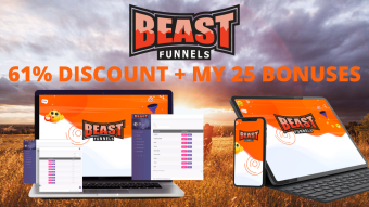 Beast Funnels Review and Bonus - Get Beast Funnels and Bonuses with 61% Discount