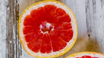 Tasty And Easy Grape Fruit Drink Making Recipe.