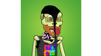 NFTs for free using Twitter - so easy! I won this Madd Bonez NFT. Will have 5K computer-generated NFTs.