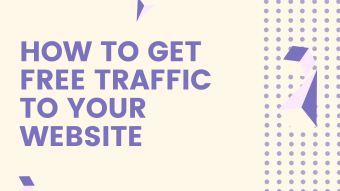 How to grow your websites traffic all free
