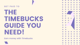 How to earn Bitcoin with Timebucks - Guide