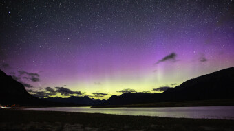 NEOWISE vs. Aurora Borealis