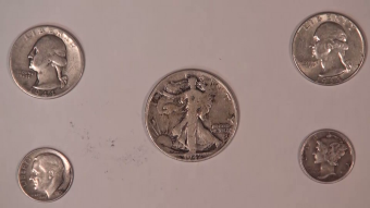 Showing off some of my junk silver bought on ebay