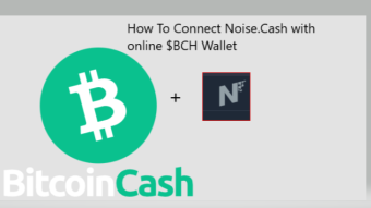 How To Setup  Your Online $BCH Wallet in your noise.cash account