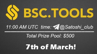 AMA Satoshi Club x BSC.tools, March 7th